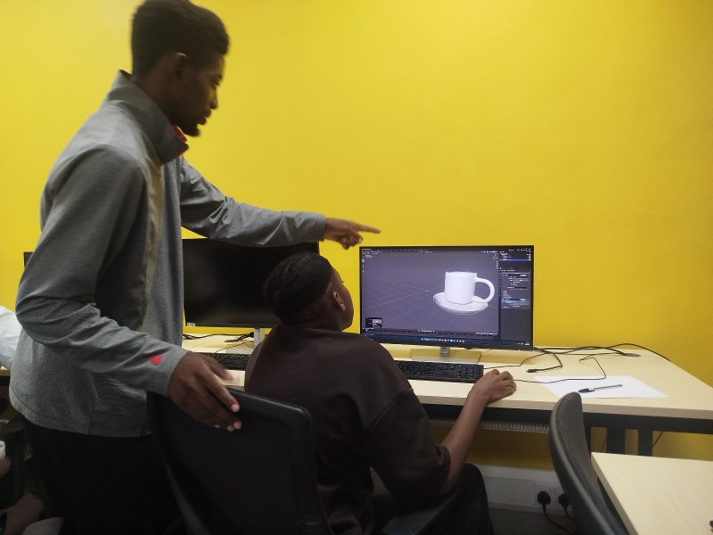 Getting 3D design concepts across to client.