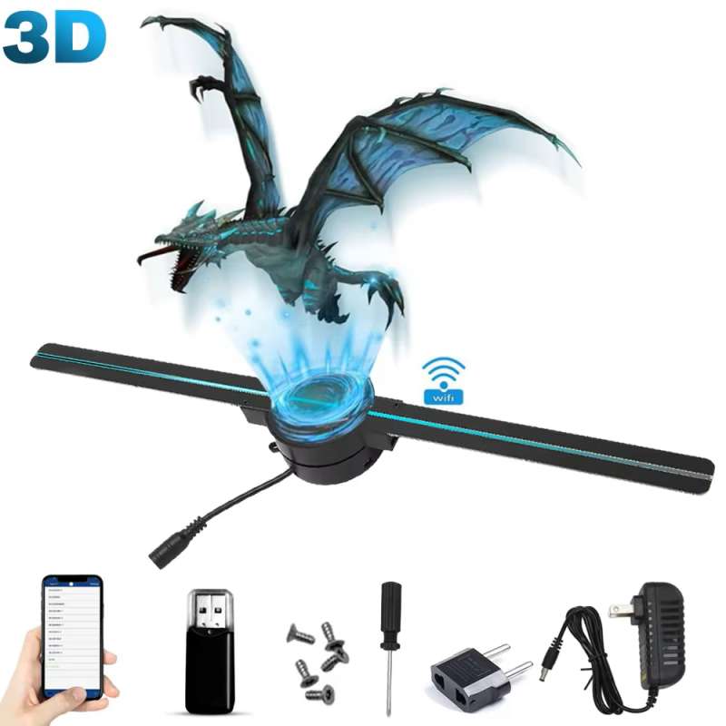 3D Hologram Projector Fan - 42cm